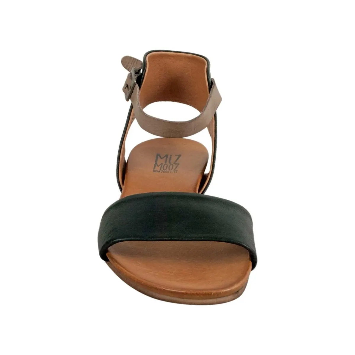 Wide Fit Flat Mary Jane Shoes Miz Mooz Women's Alanis Black