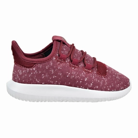 Adidas Tubular Shadow C Little Kid's Shoes Burgundy/White Running Shoe Guru