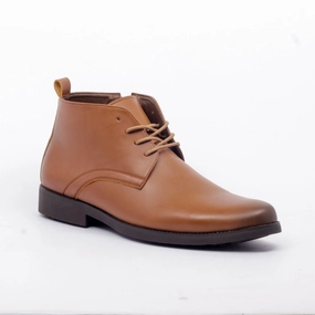 Best Casual Shoes Plantar Fasciitis Caliber Shoes Coffee/R Side Chain With Lace Up Boots for Men (A 409 C)