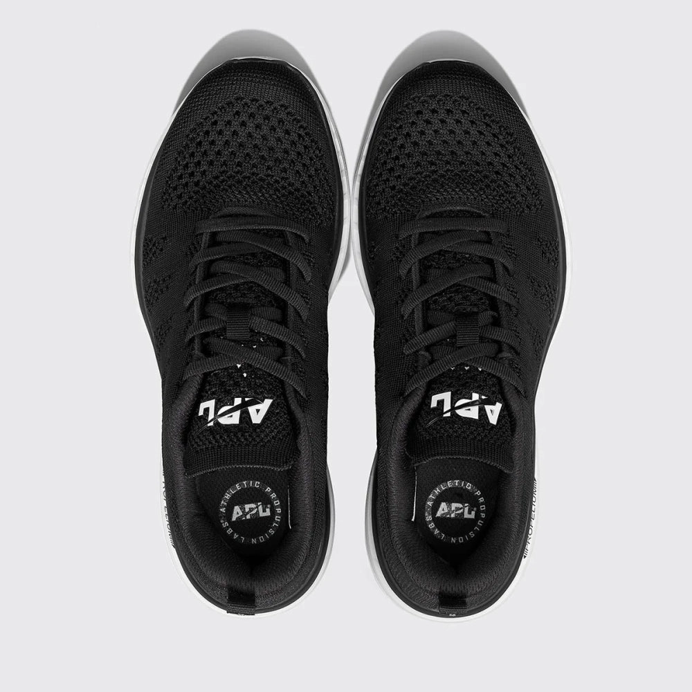APL Men's Techloom Pro - Black/White/Black Clearance  Walking Shoe