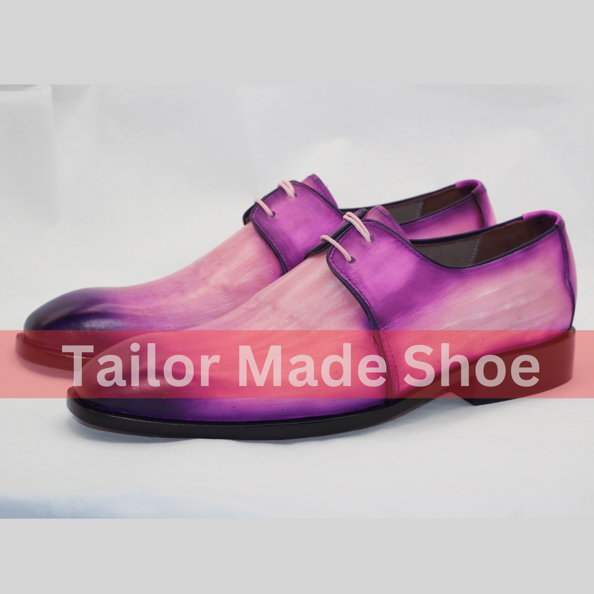 Wolverine Thousand Mile Boots Artisan Hand-Dyed Leather Shoes - Stylish Ombre Finish for Men Premium Quality Purple Oxfords - Modern Elegance Redefined