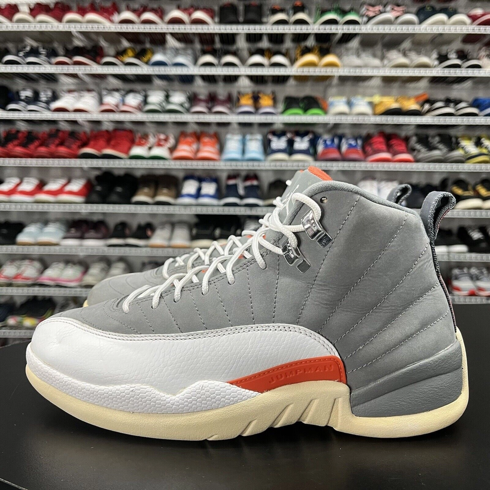 Nike Air Jordan Retro 12 Cool Grey 130690-012 Mens Size 8 Asics Shoes Best Price