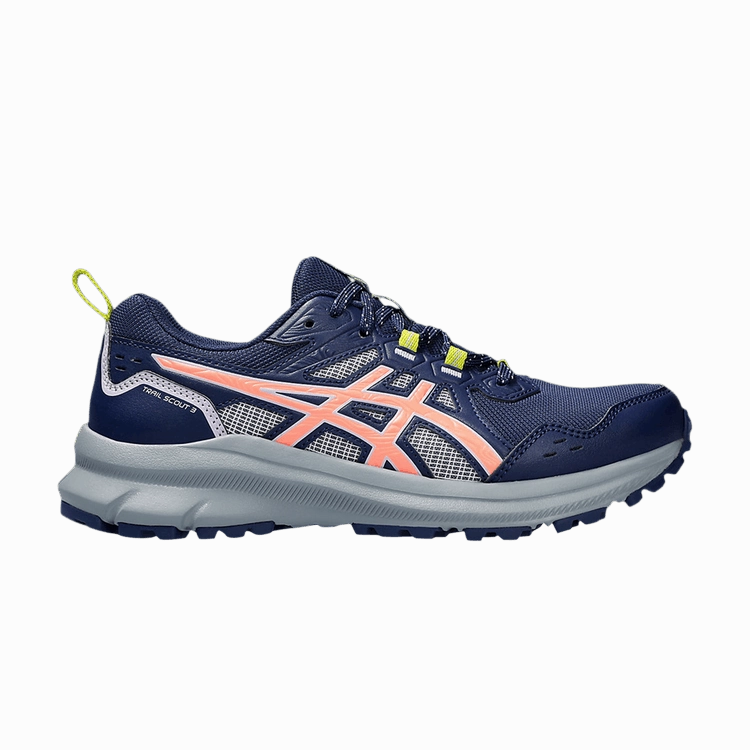 ASICS Trail Scout 3 Blue Expanse Sun Coral (Women's) Favorite Trail Running Shoes