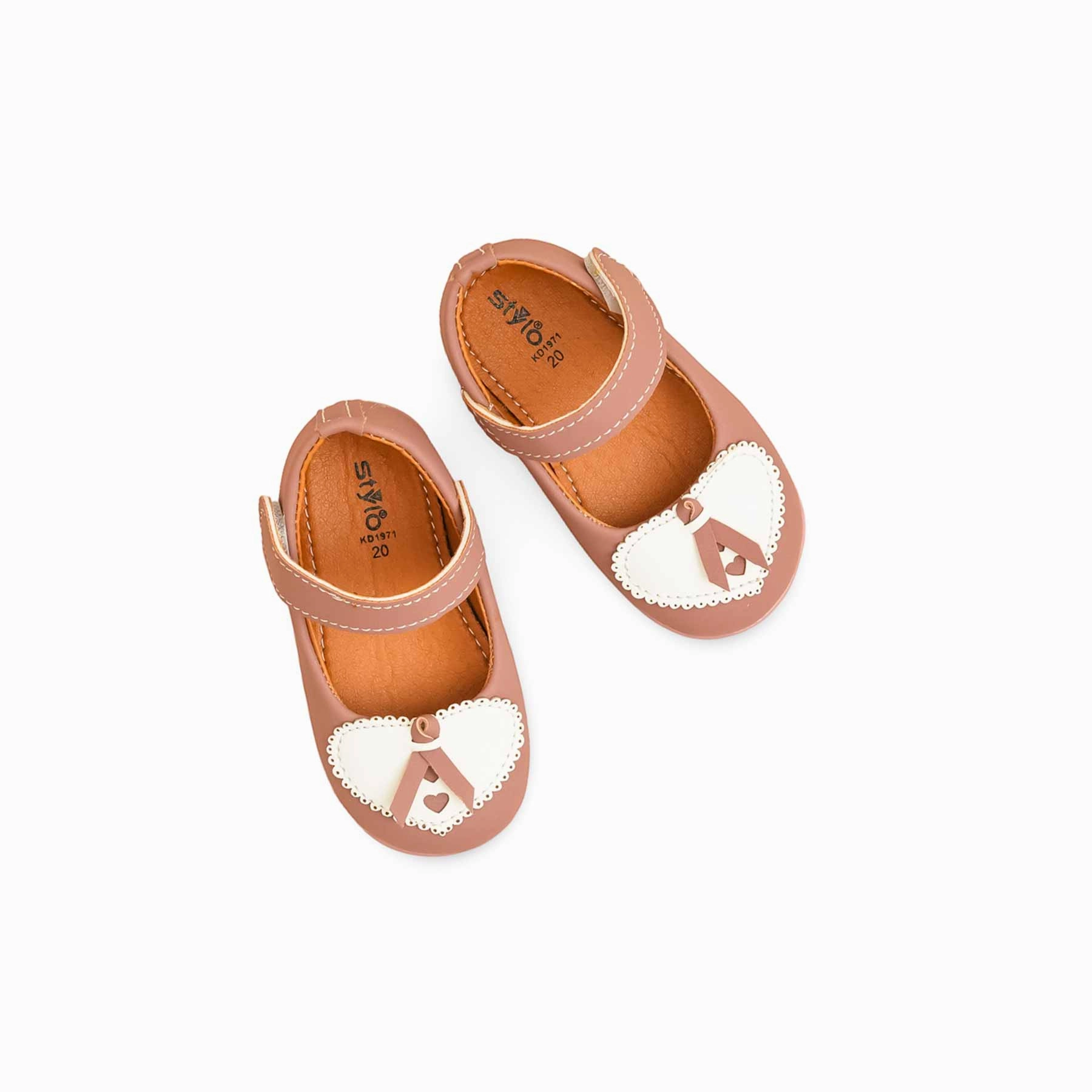 Babies Pink Casual Booties KD1971