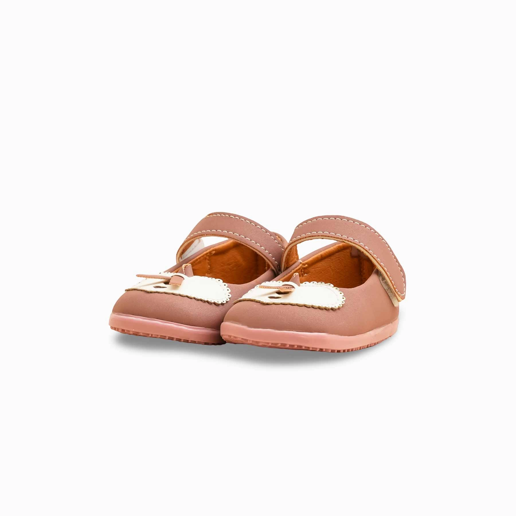 Babies Pink Casual Booties KD1971 Shoes For Formal And Casual Wear