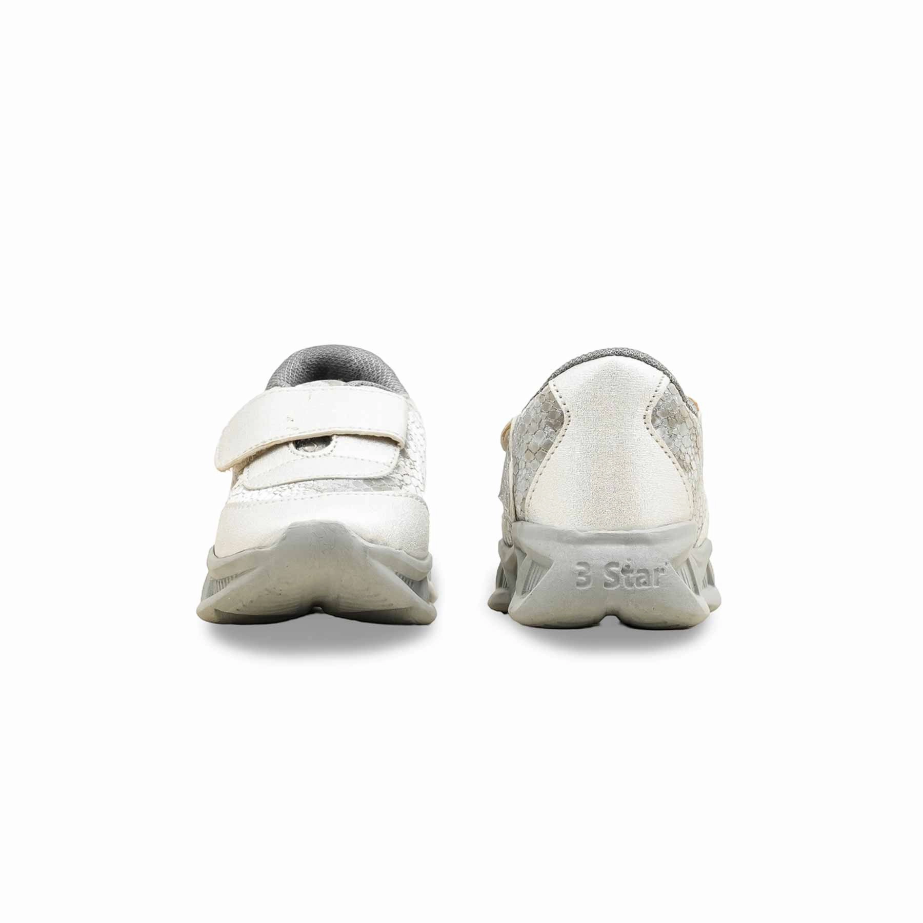 Babies Silver Casual Booties KD1955 Casual Xl Shoes