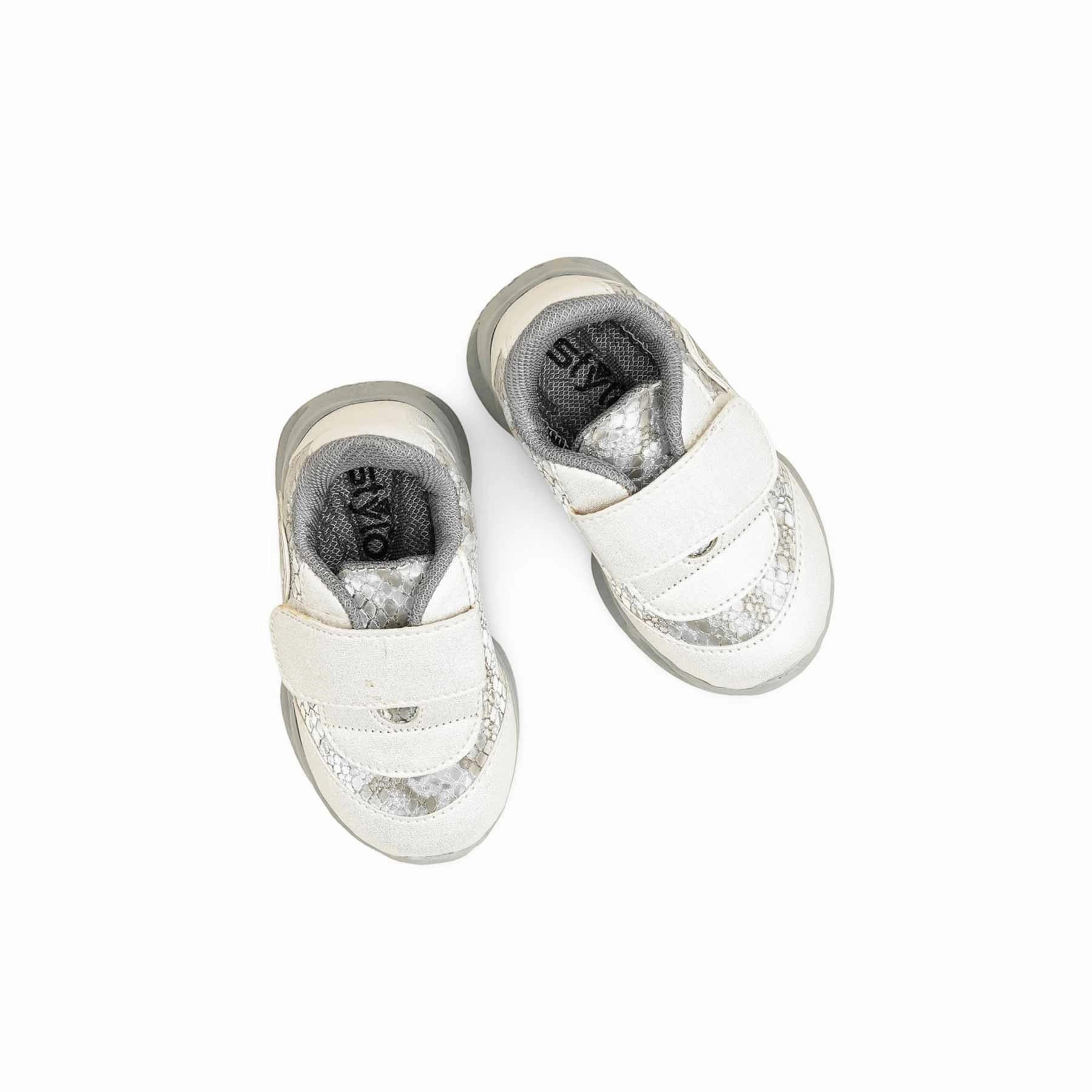 Babies Silver Casual Booties KD1955 Sparco Casual Shoes