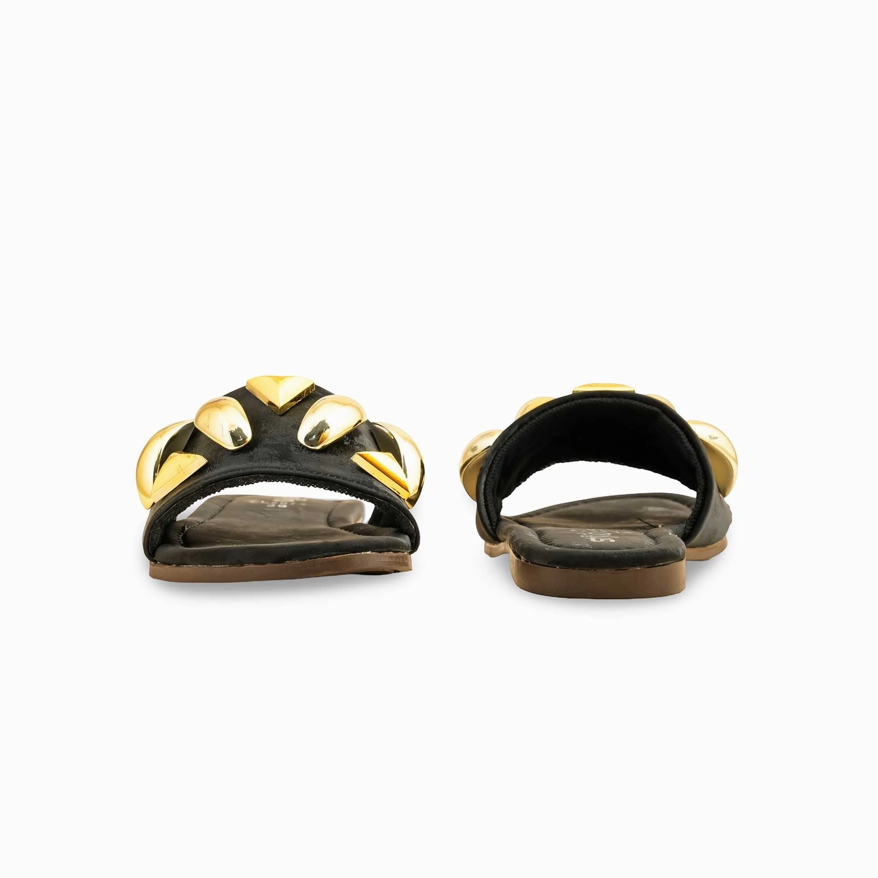 Soft Sole Casual Shoes Black Casual Slipper CL2073