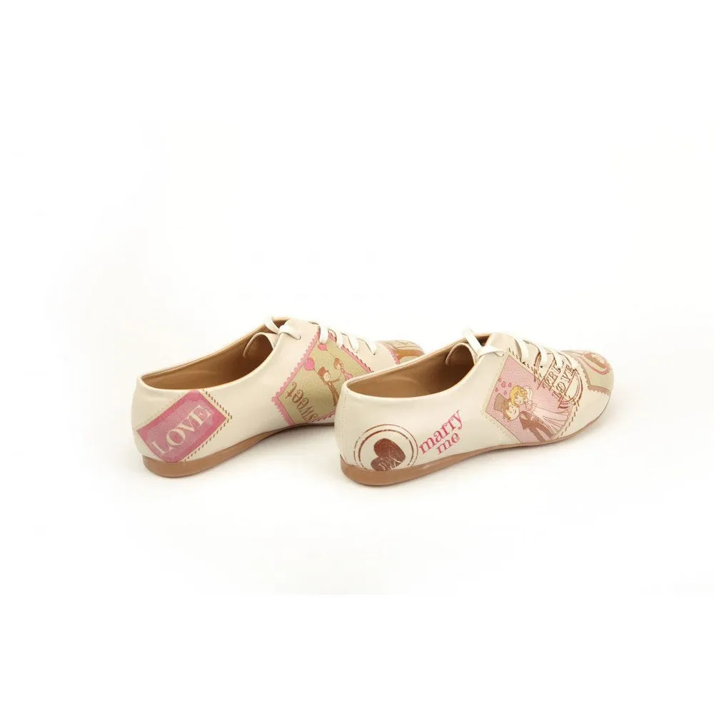 Ballerinas Shoes SLV008 Skull Shoes Flats