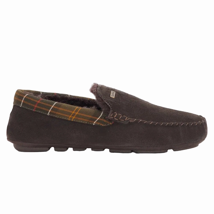 Wide Size Slippers Barbour Monty Slippers - Brown