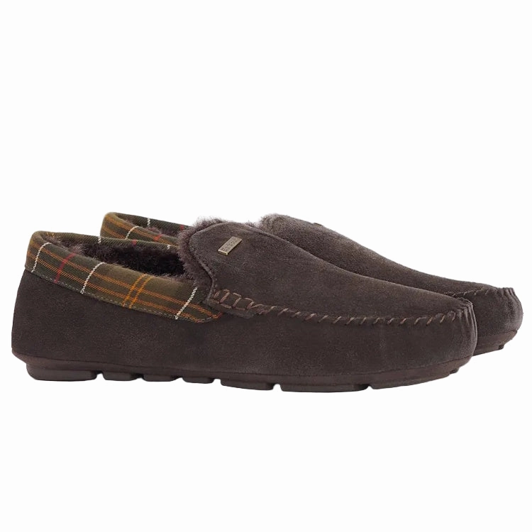 Barbour Monty Slippers - Brown Paw Paw Slippers