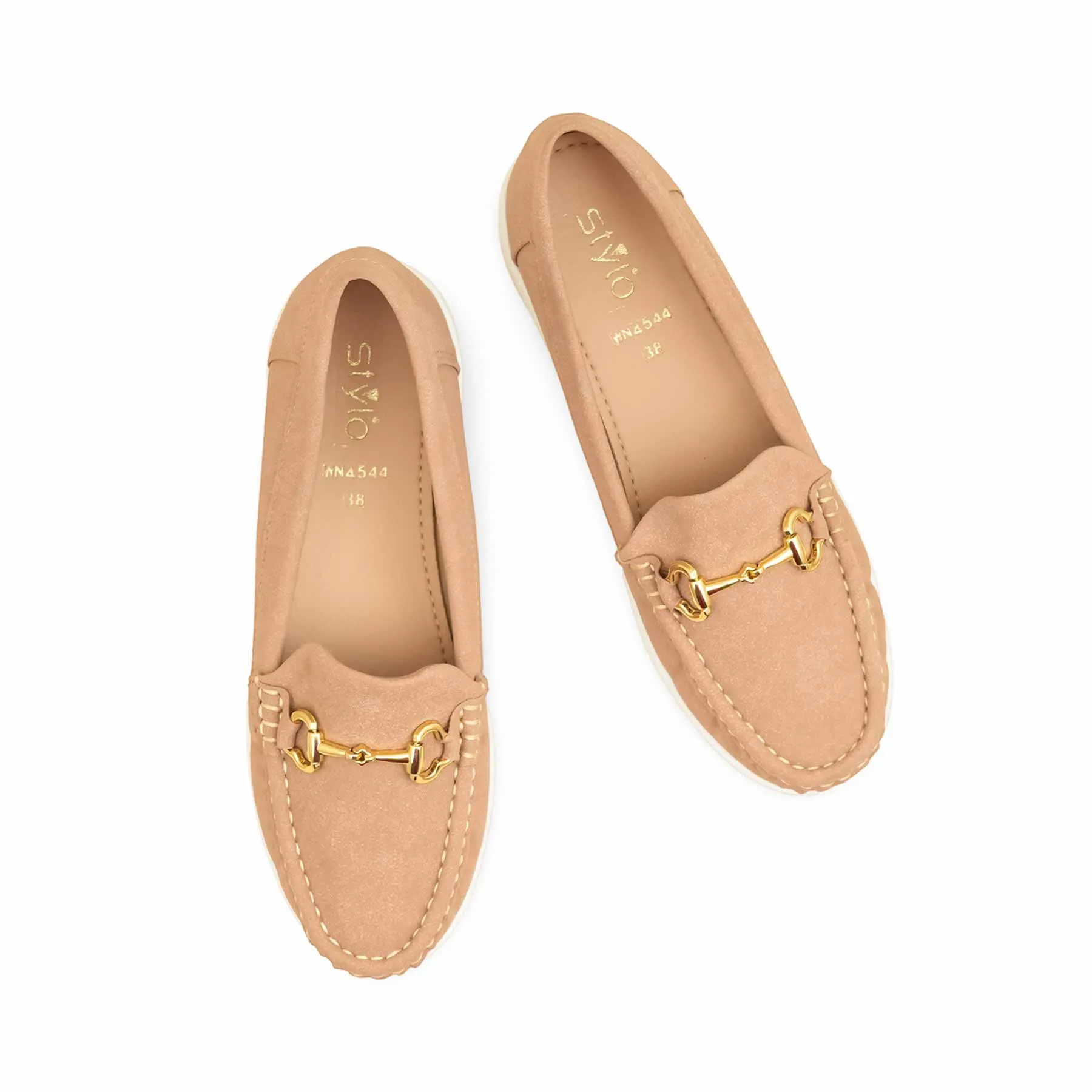 Flats That Feel Like Tennis Shoes Beige Women Pumps WN4544