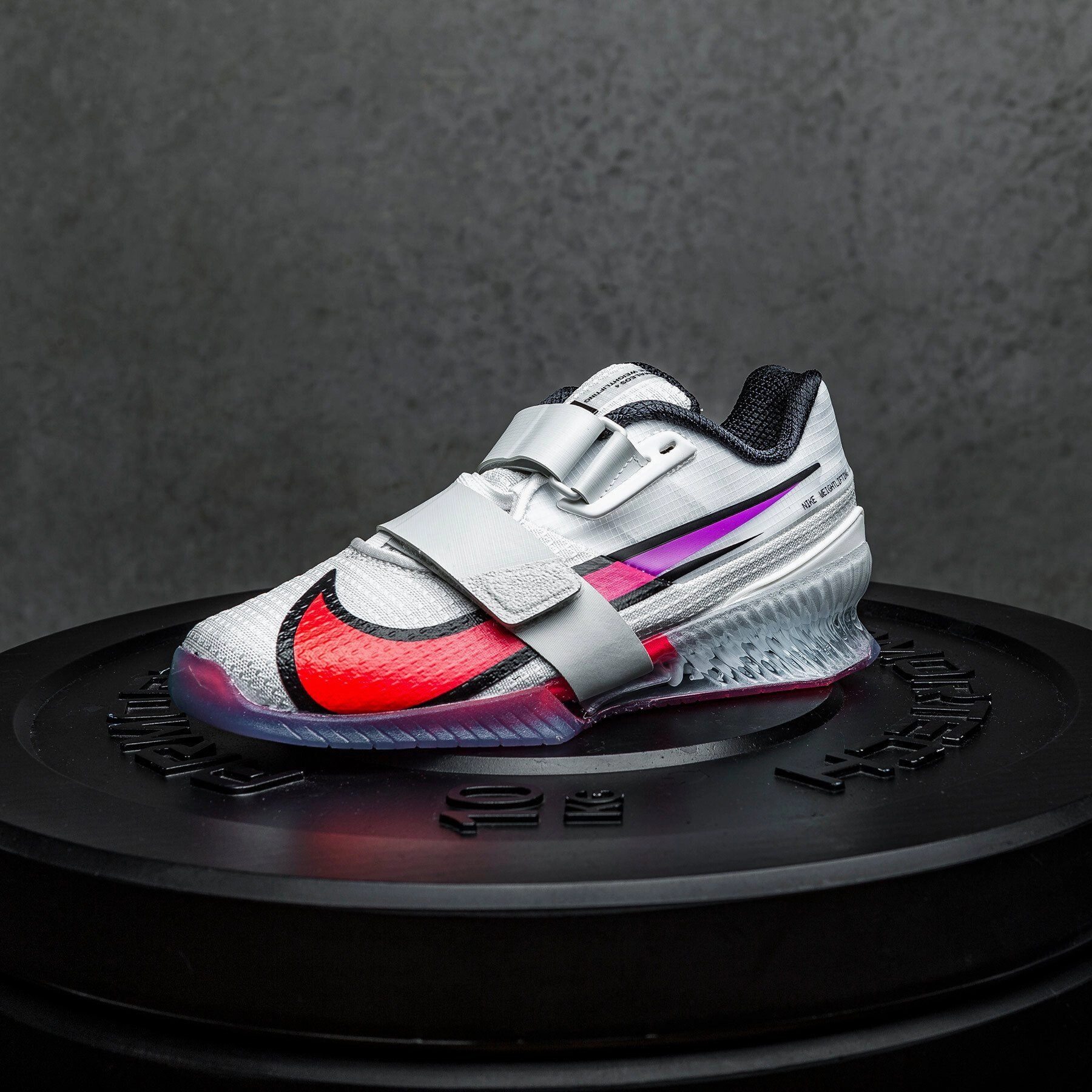 NIKE - ROMALEOS 4 SE Women's Training Shoe - PALE IVORY/HYPER VIOLET-FLASH CRIMSON Asics Dan Gable Classic Wrestling Shoes