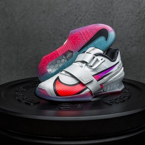 NIKE - ROMALEOS 4 SE Women's Training Shoe - PALE IVORY/HYPER VIOLET-FLASH CRIMSON Best Asics Everyday Running Shoes