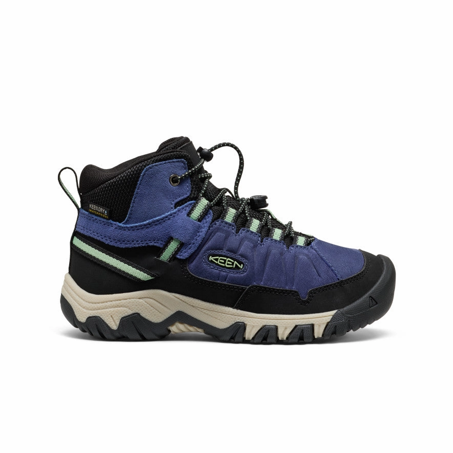 Big Kids' Targhee IV Waterproof Hiking Boot  |  Skipper Blue/Hemlock Hiking Shoes Review