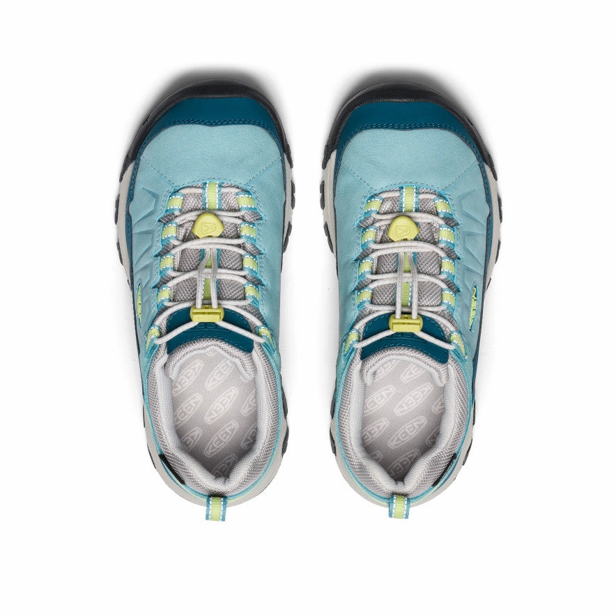 Big Kids' Targhee IV Waterproof Hiking Shoe  |  Reef Waters/Daiquiri Green Best Lightweight Hiking Shoes For Summer