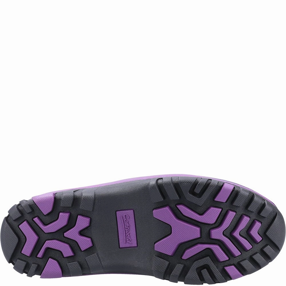 Golf Blaze Neoprene Wellingtons Purple