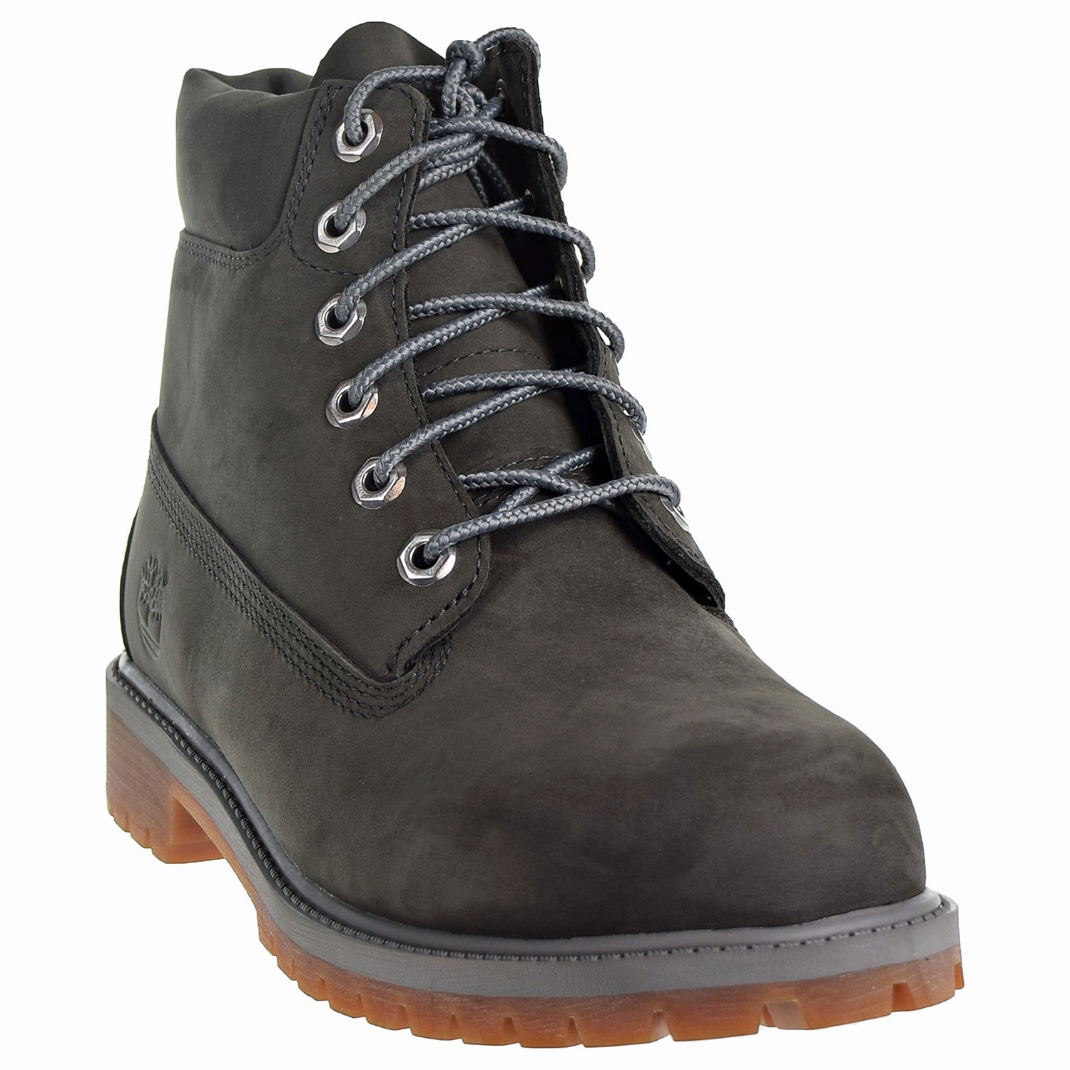 Waterproof Minimalist Trail Shoes Timberland Premium Waterproof Boot Big Kids' Shoes Dark Grey