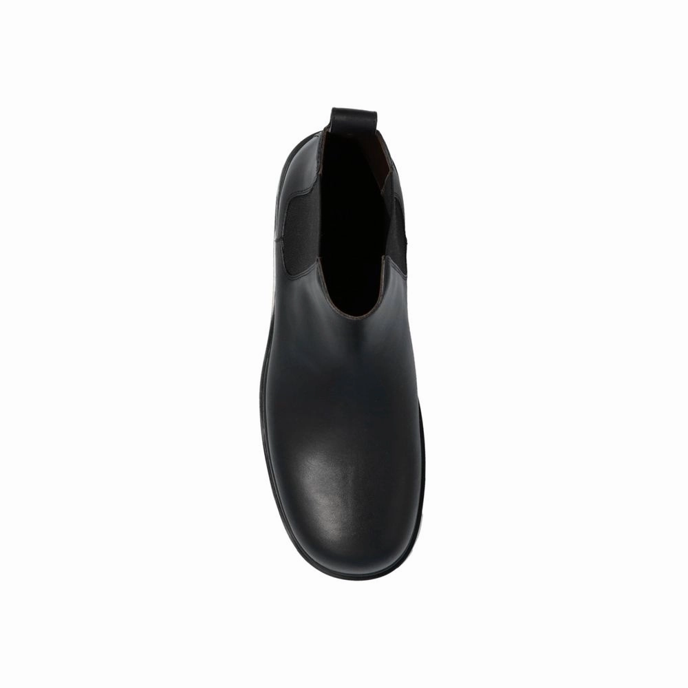 Gold High Boots Bottega Veneta Black Calfskin Chelsea Boots