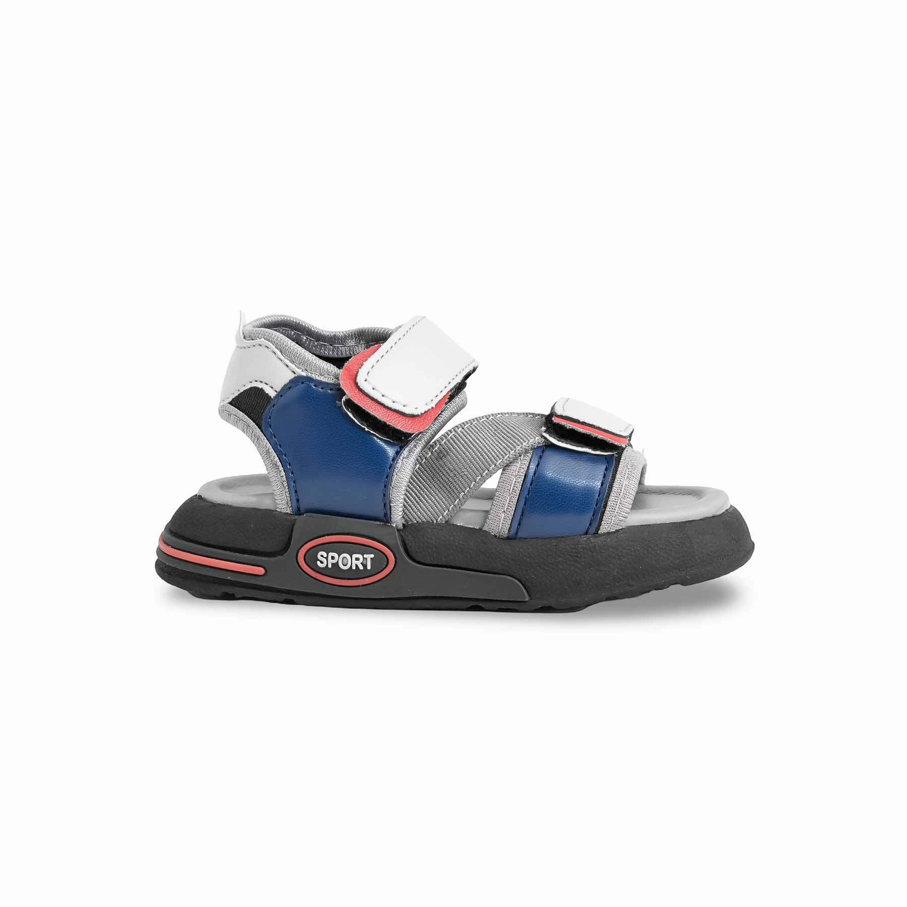 Boys Grey Casual Sandal KD4884
