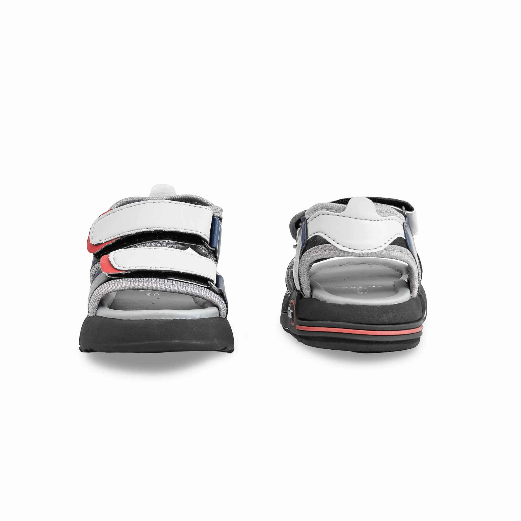 Boys Grey Casual Sandal KD4884