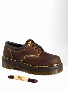 DR. MARTENS ROUND SHOE LACES DARK BROWN 65cm Children's Fashion Boots