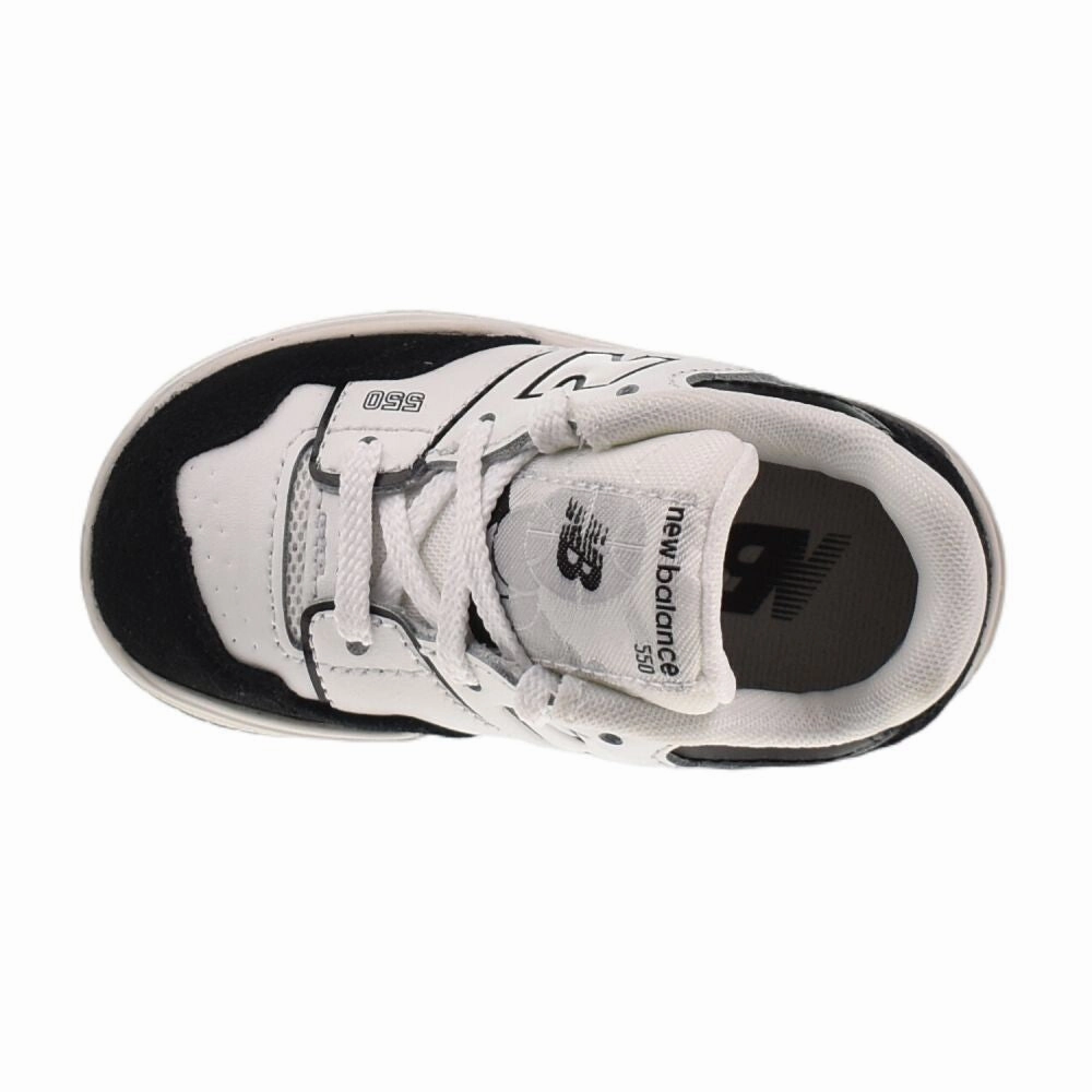 New Balance 550 Toddlers' Shoes White/Black isb550-ca Low Profile Sneakers