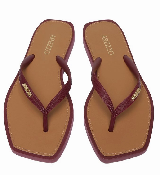 Brizza Square Toe Red Toe Slipper Sun Stone Shoes Flats