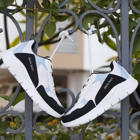 Buffbuck Leather Casual Shoes Bacca Bucci WAVE Women Chunky Sneakers | Casual Fashion Lightweight Sole Platform Shoes