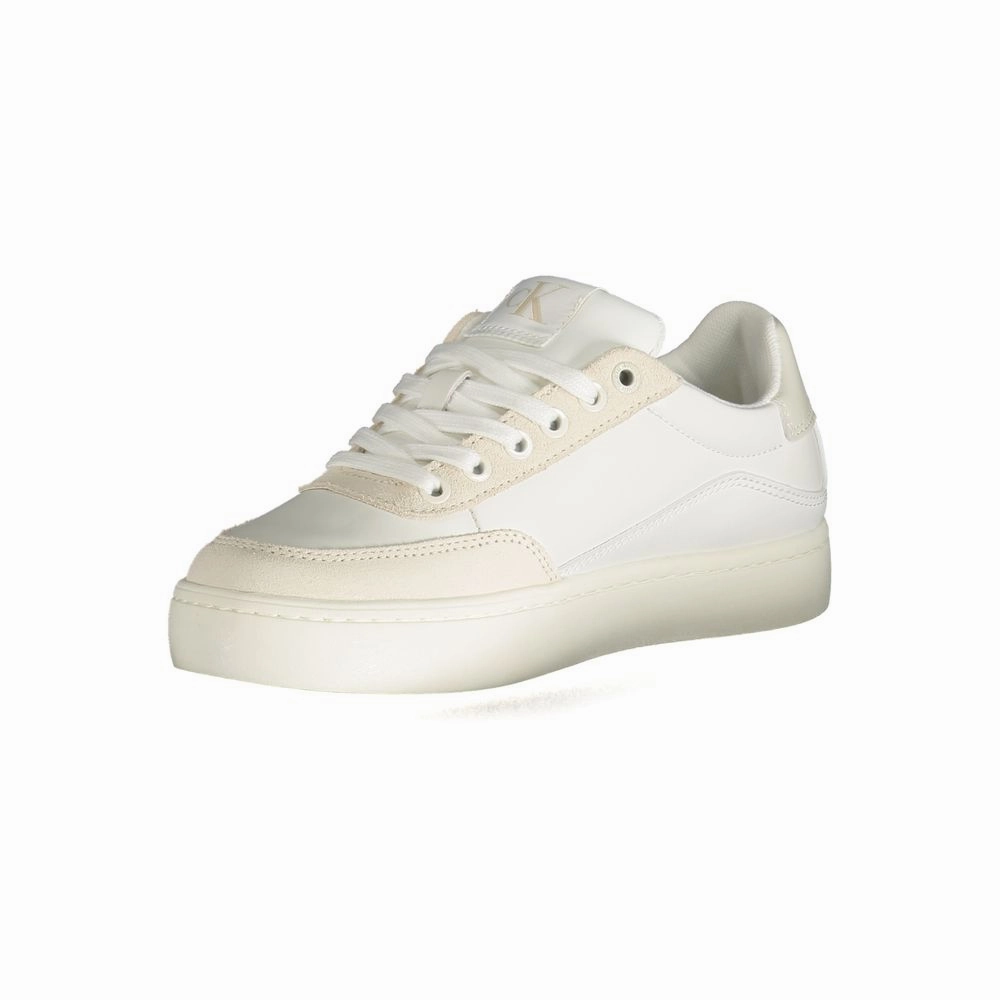 Vince Shoes Sneakers Calvin Klein White Polyester Sneaker