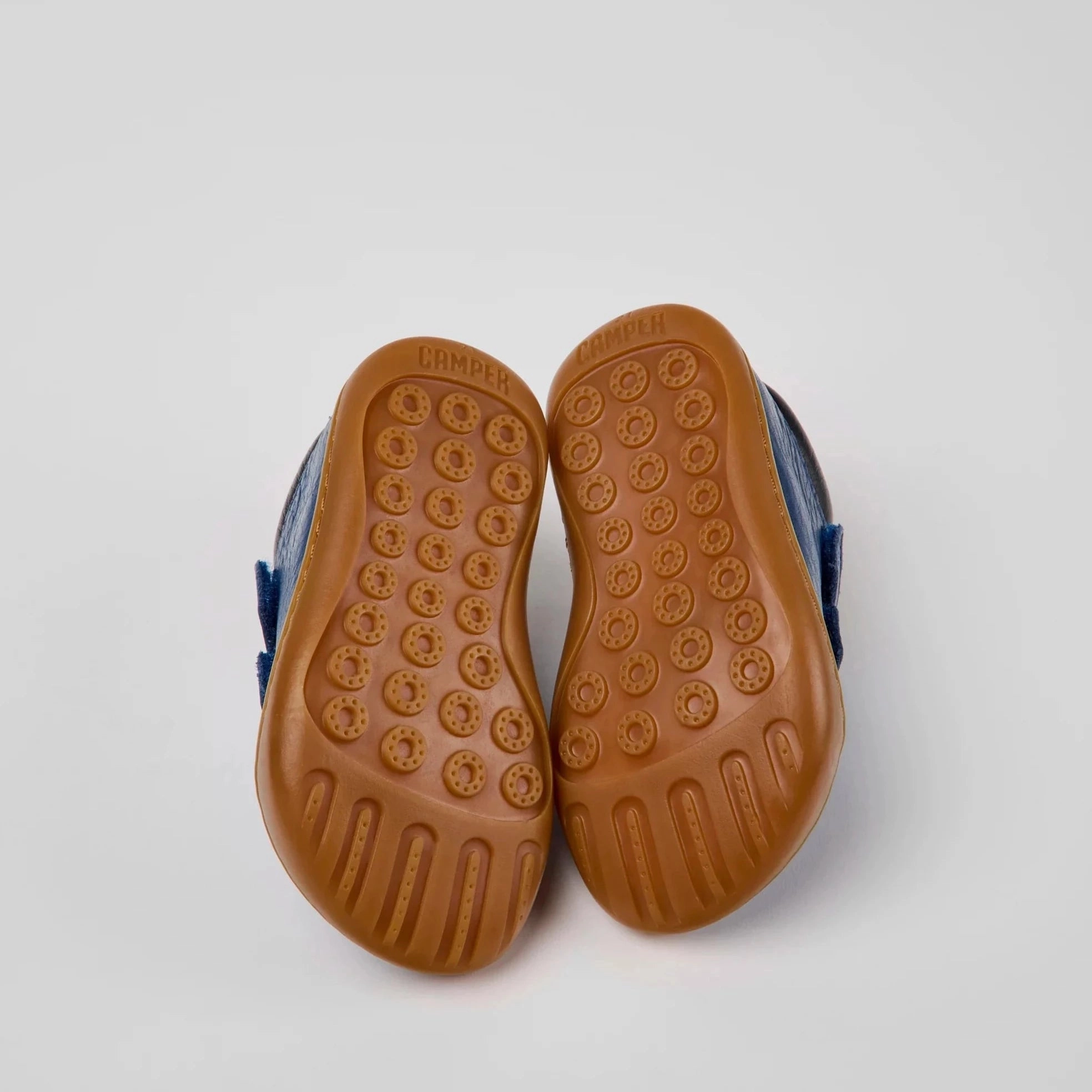 Camper Kids Baby PEU Navy Blue Leather Sneakers Shoes For Walking Shoe For Walking Walking Shoe Running