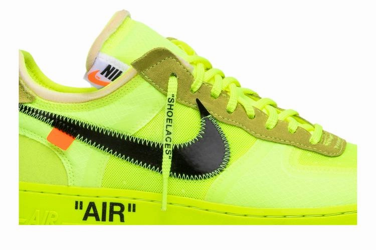 Nike Air Force 1 Low Off-White Volt Asics Dynablast 2 Running Shoes