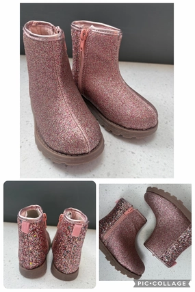 Carters Pink Glitter Boots NWOT - Shoes:           7 (Toddler) Rack Room Boots