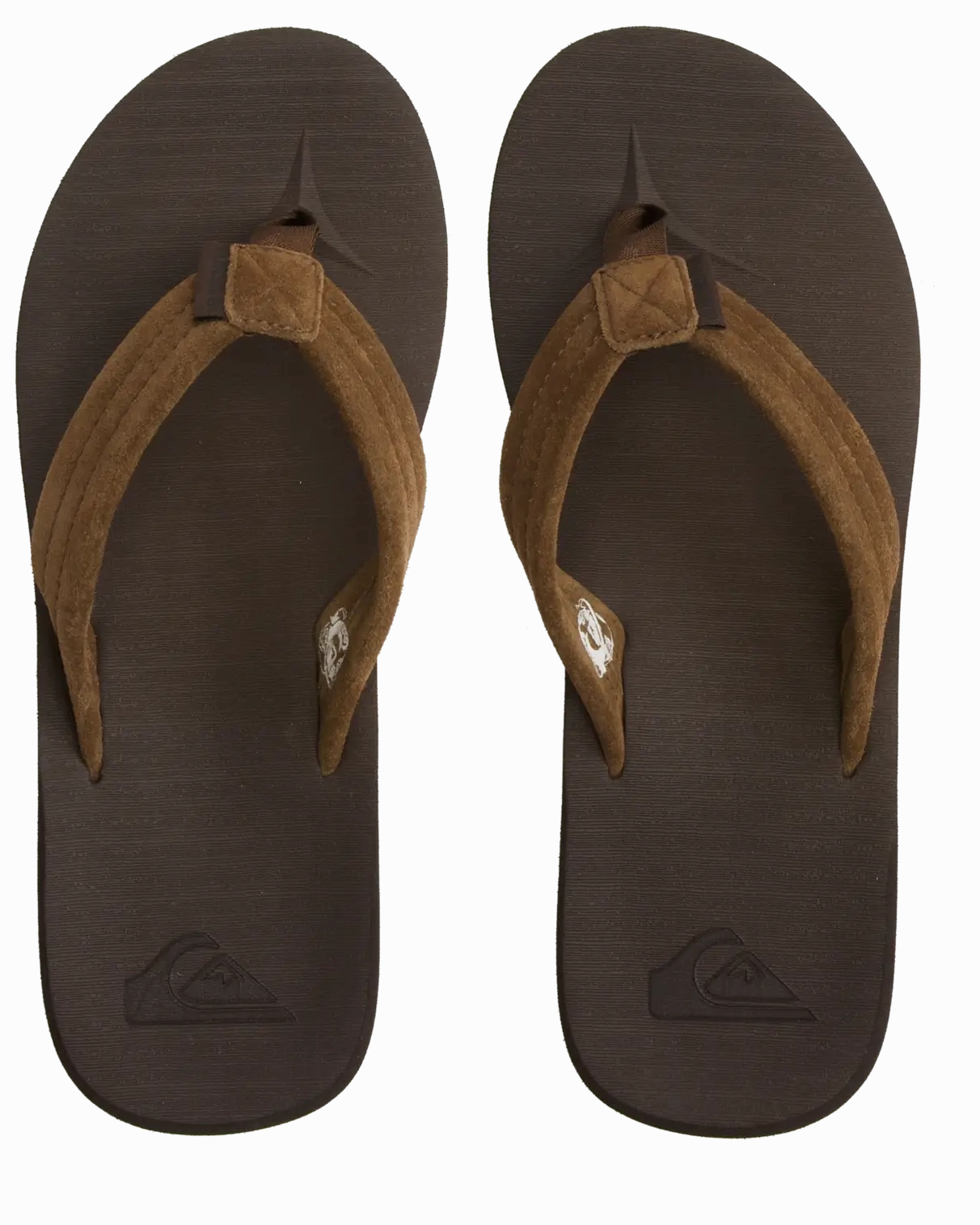 Flip Flops Women Carver Suede Recycled Flip Flops in Brown