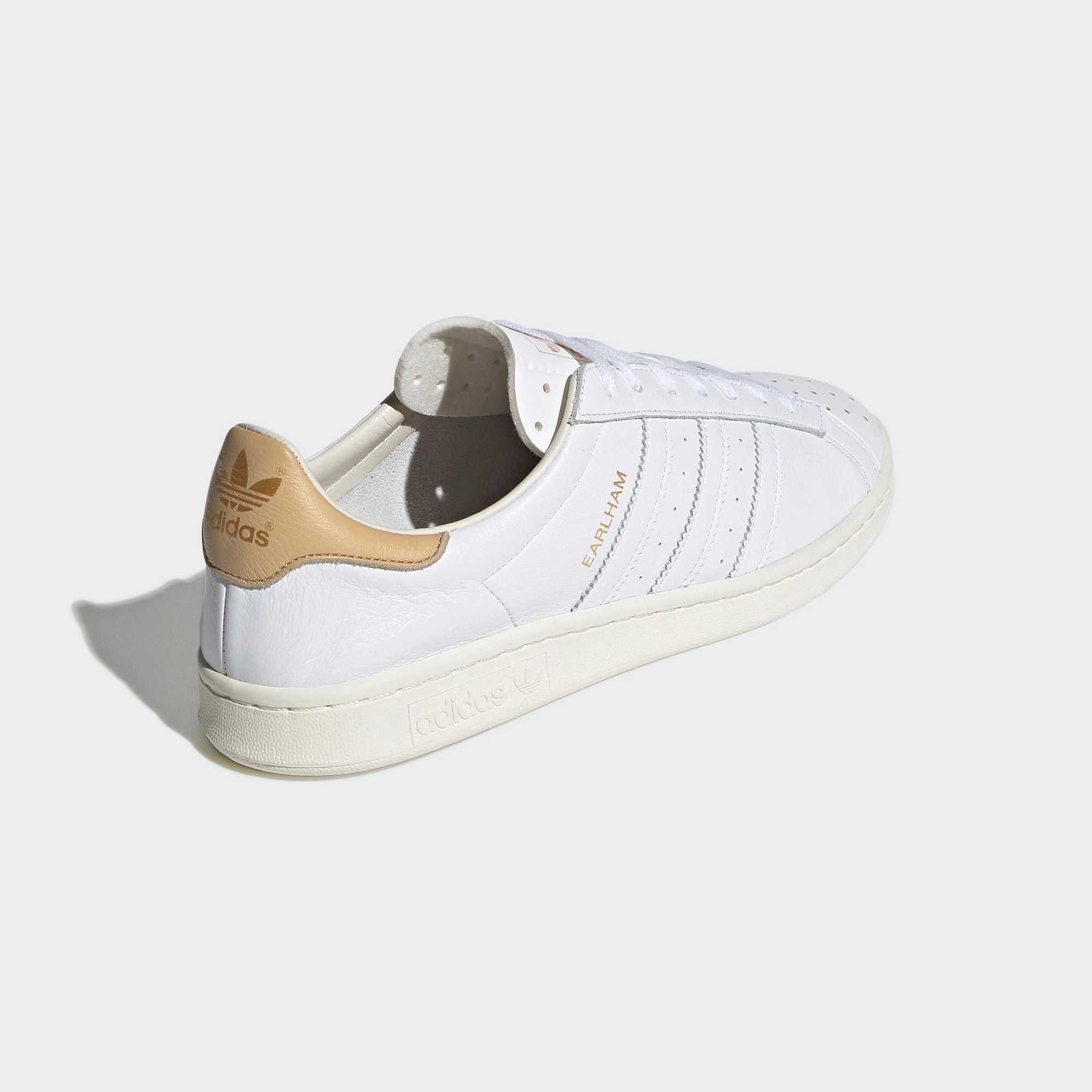 Dad Shoes Adidas Adidas Earlham - White / Gold Metallic