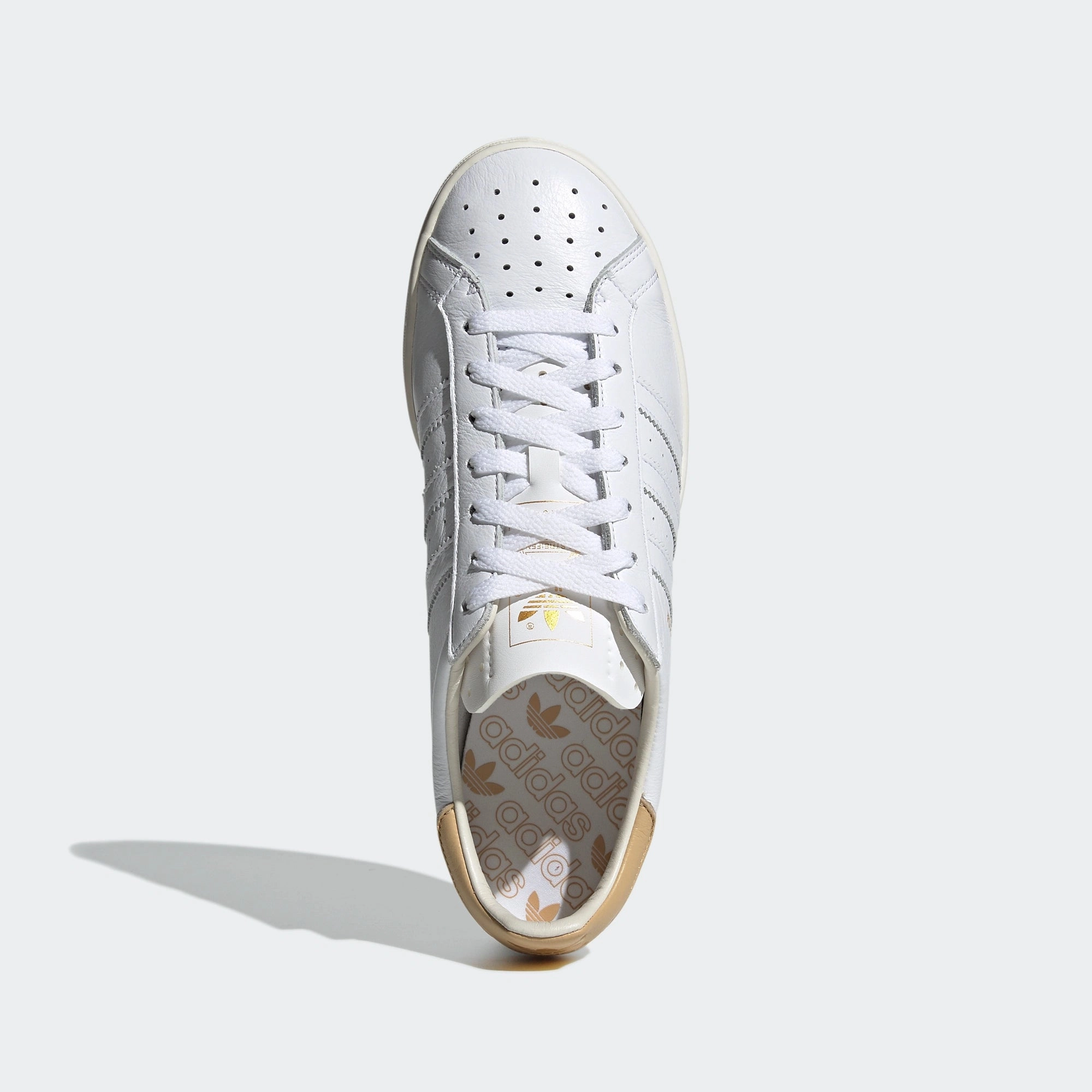 Adidas Bone Shoes Adidas Earlham - White / Gold Metallic