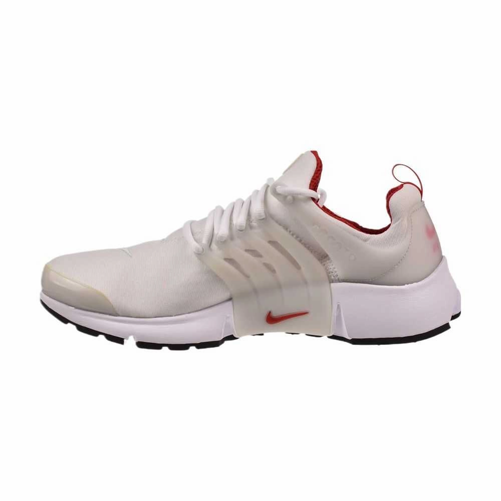 Asics Running Shoes Retro Nike Air Presto Men's Shoes White-University Red dm8678-100