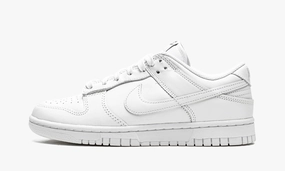 Nike Dunk Low "Triple White" Women's Asics Gel Casual Shoes