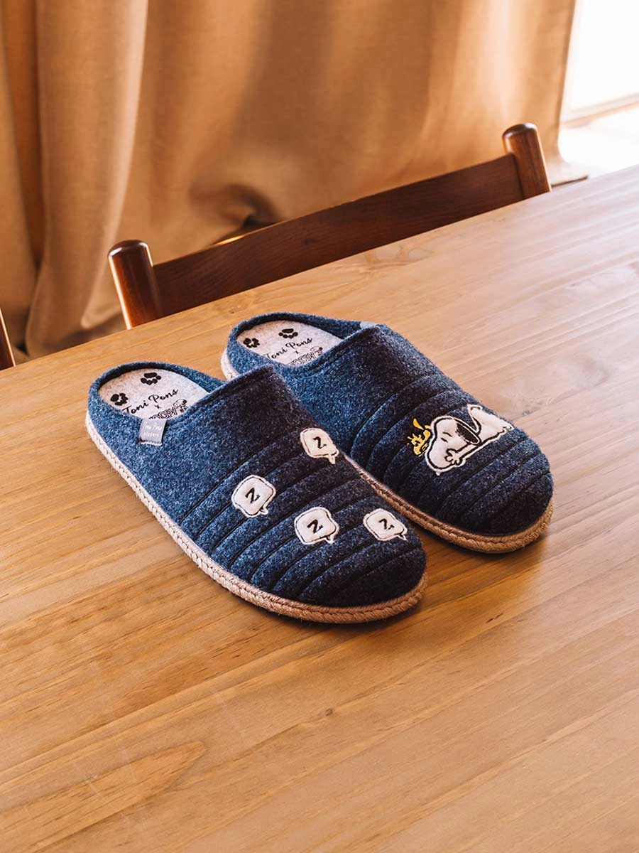 Slippers Claws CHARLIE - Men's clog-style Snoopy slippers