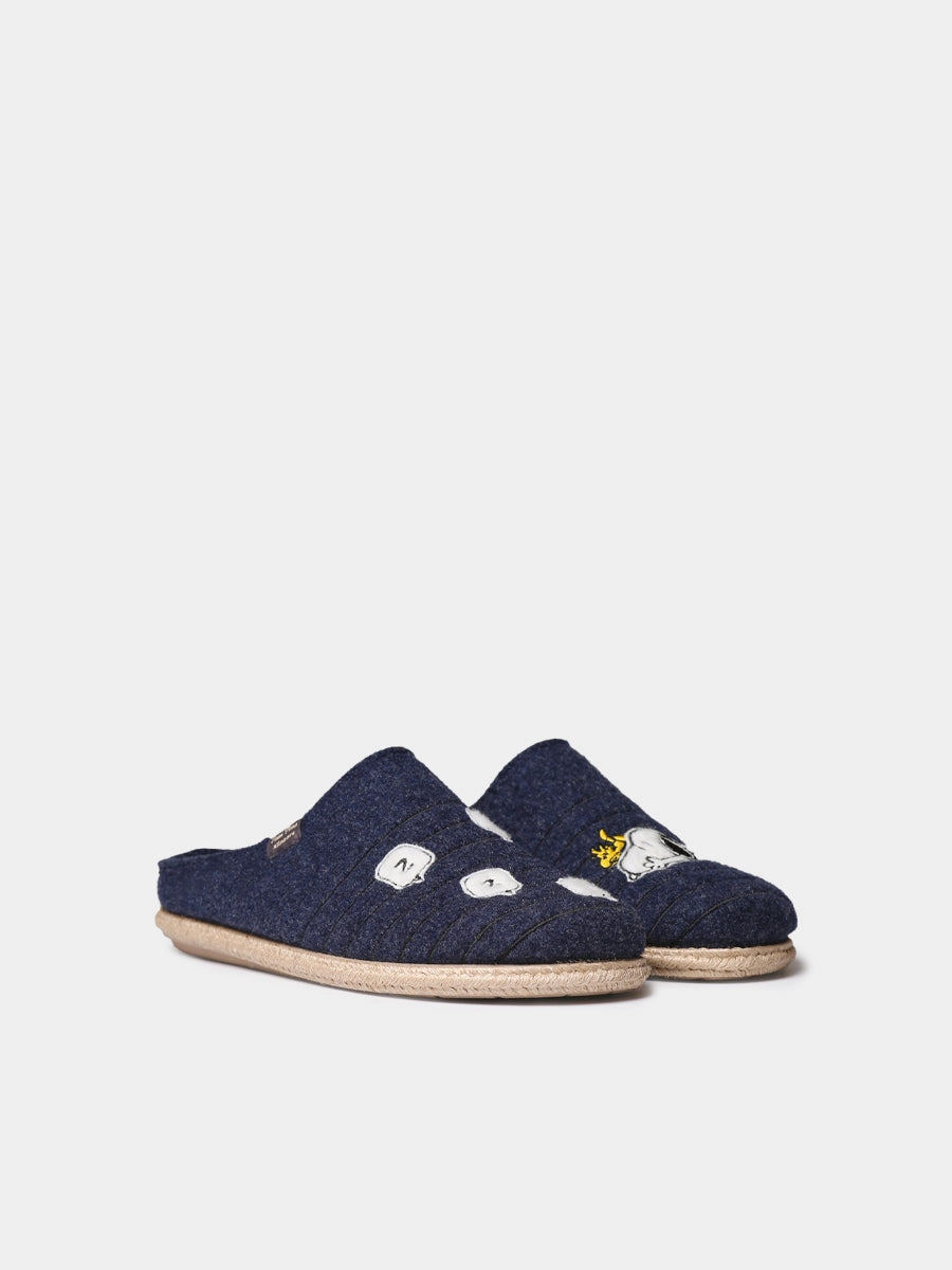 Misha Slippers CHARLIE - Men's clog-style Snoopy slippers