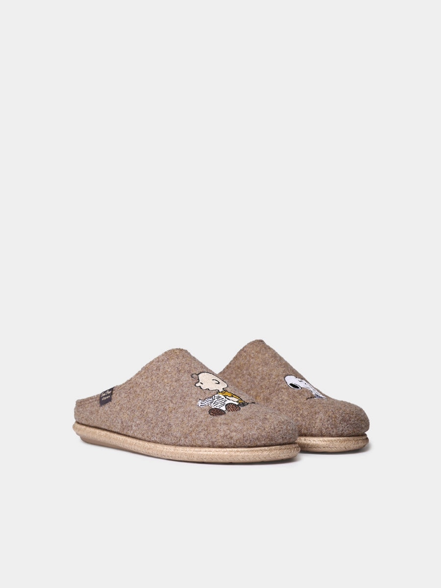 CHARLIE - Men's clog-style Snoopy slippers Quinceanera Slippers