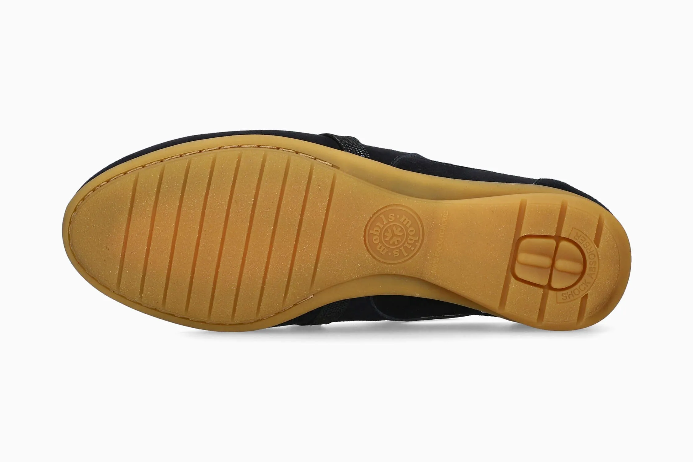 Samya - Navy Rampage Flat Shoes