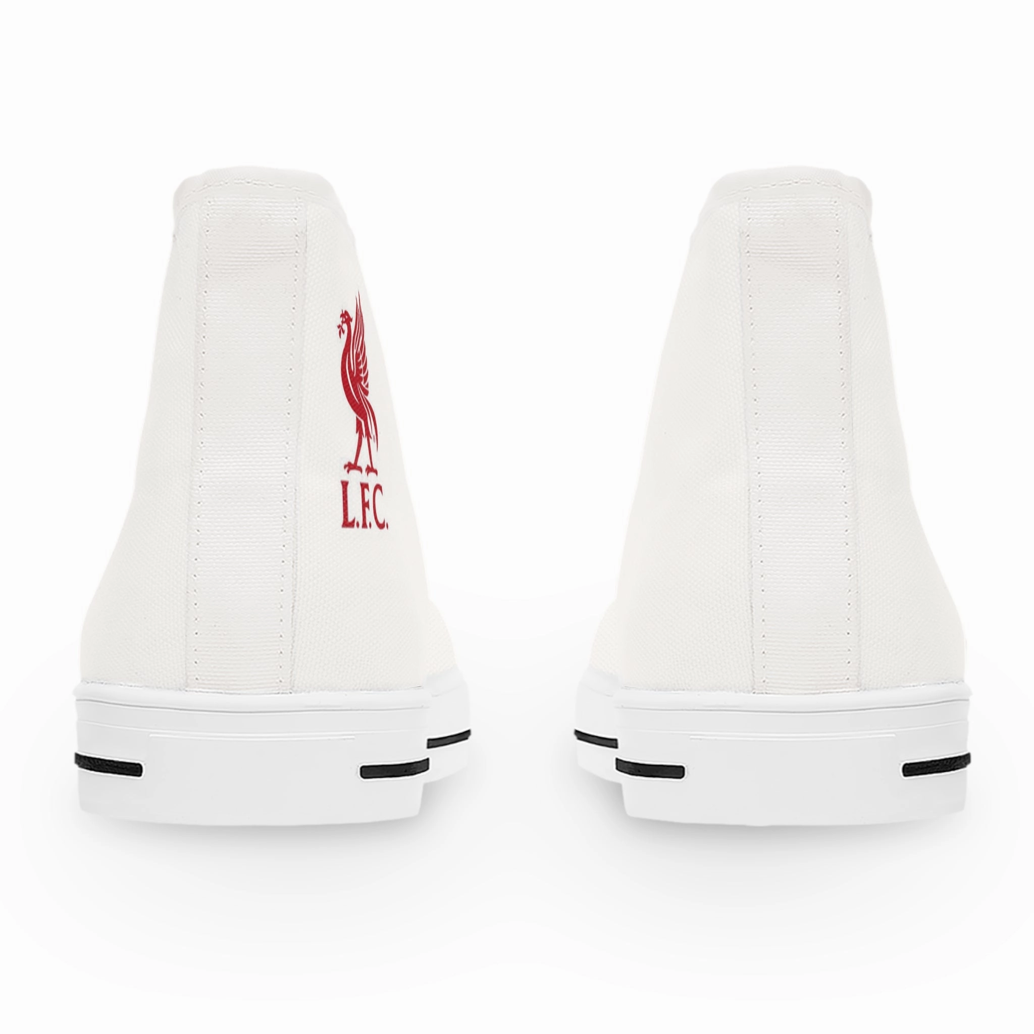 Chic Women's High Top Sneakers - Stylish White Canvas Shoes for Casual Outings Best Running Shoes For Ankle Support