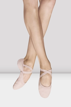 Childrens Performa Stretch Canvas Ballet Shoes Best Shoes Flat Feet