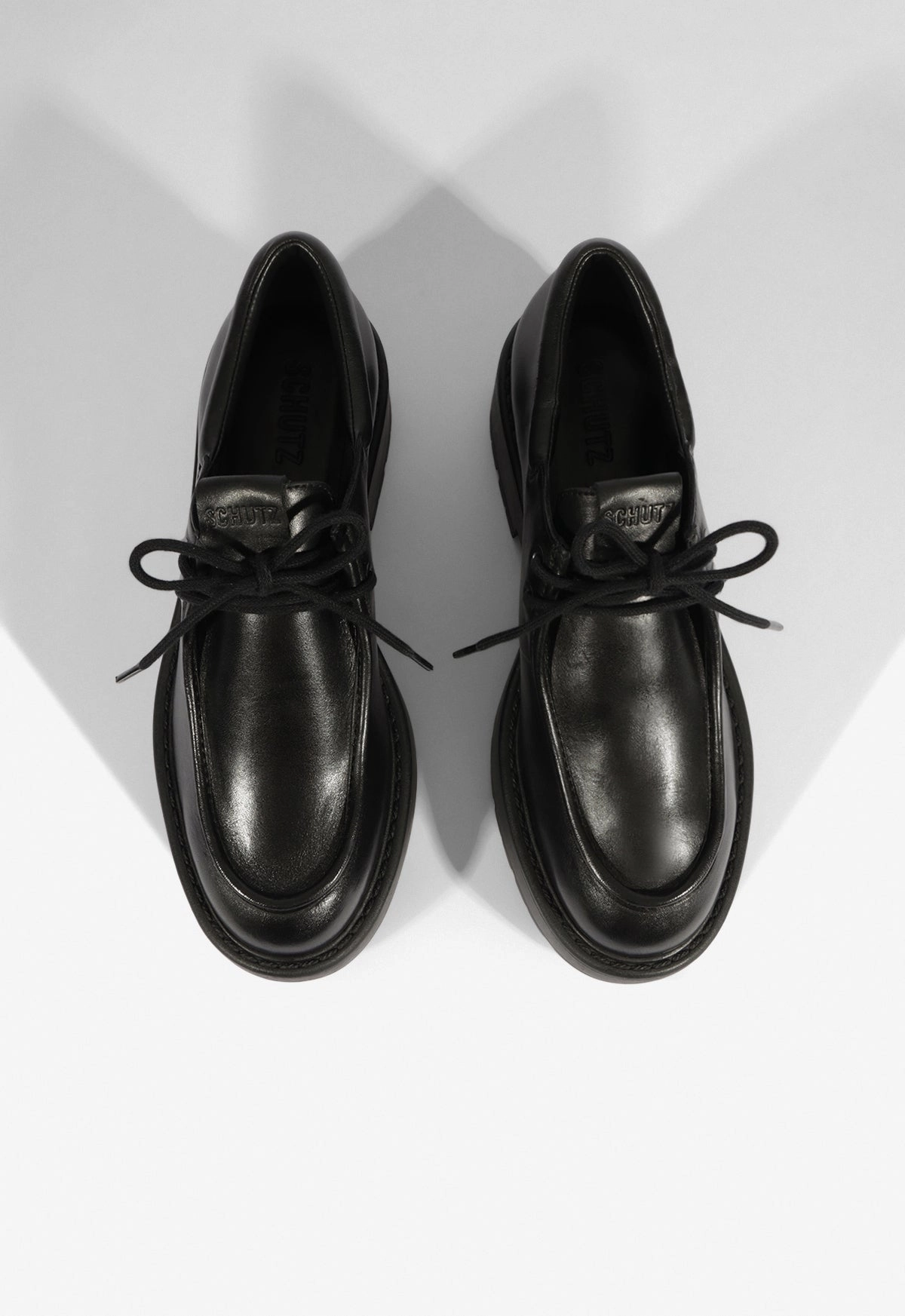 Cia Leather Flat Comfortable Shoes For Work