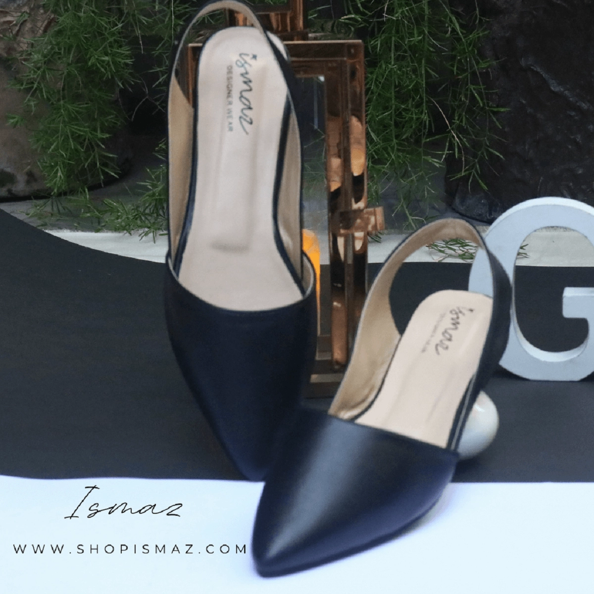 Shin Splints Flat Shoes Cinderella Pointed Mule