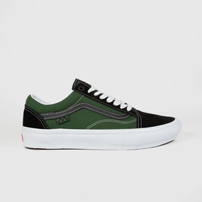 Vans - Skate Old Skool Shoes - Safari Black / Greenery Dylan Skate