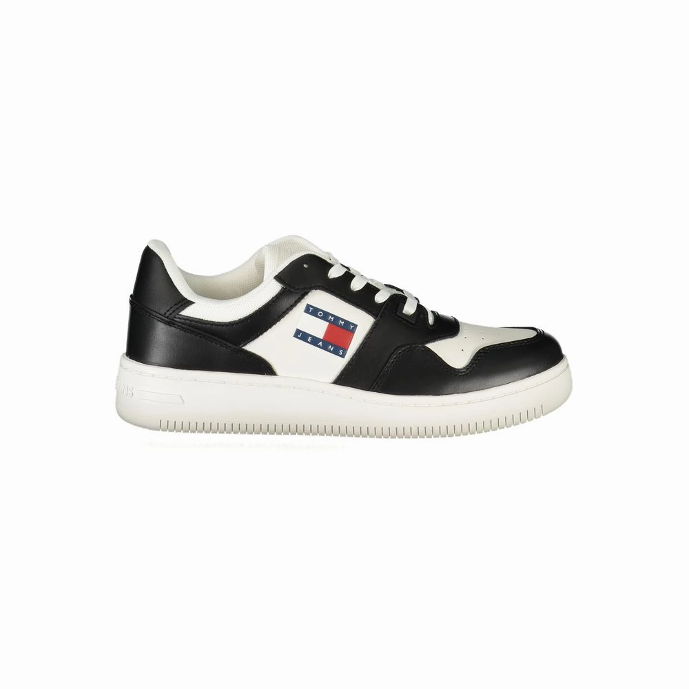Tommy Hilfiger White Polyethylene Women Sneaker Sparkling Sneakers