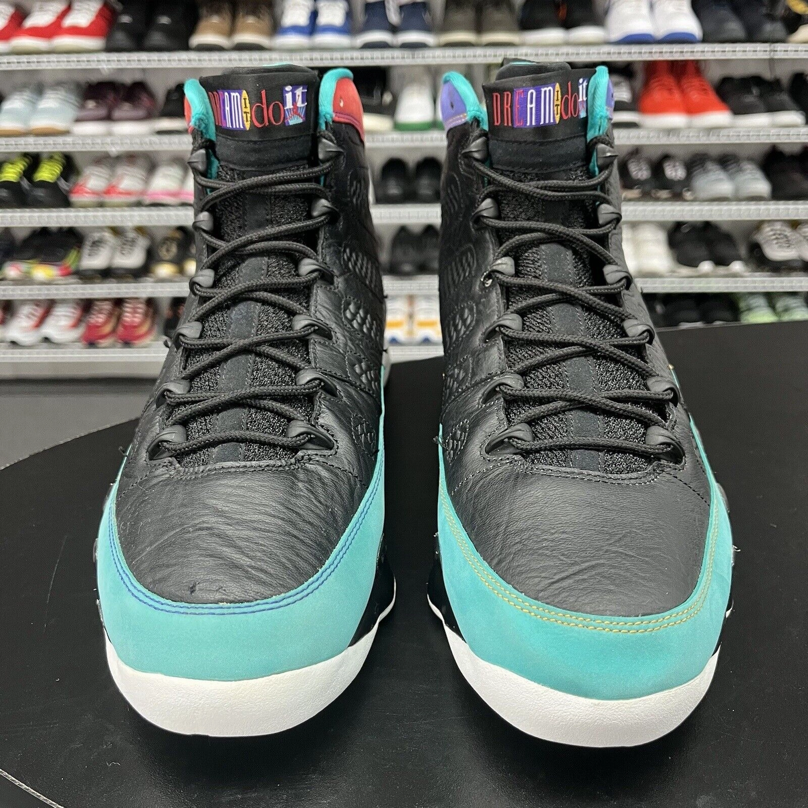 Nike Air Jordan 9 Retro Dream It Do It Multi Color 302370-065 Men's Size 12 Classic Asics Tiger Shoes