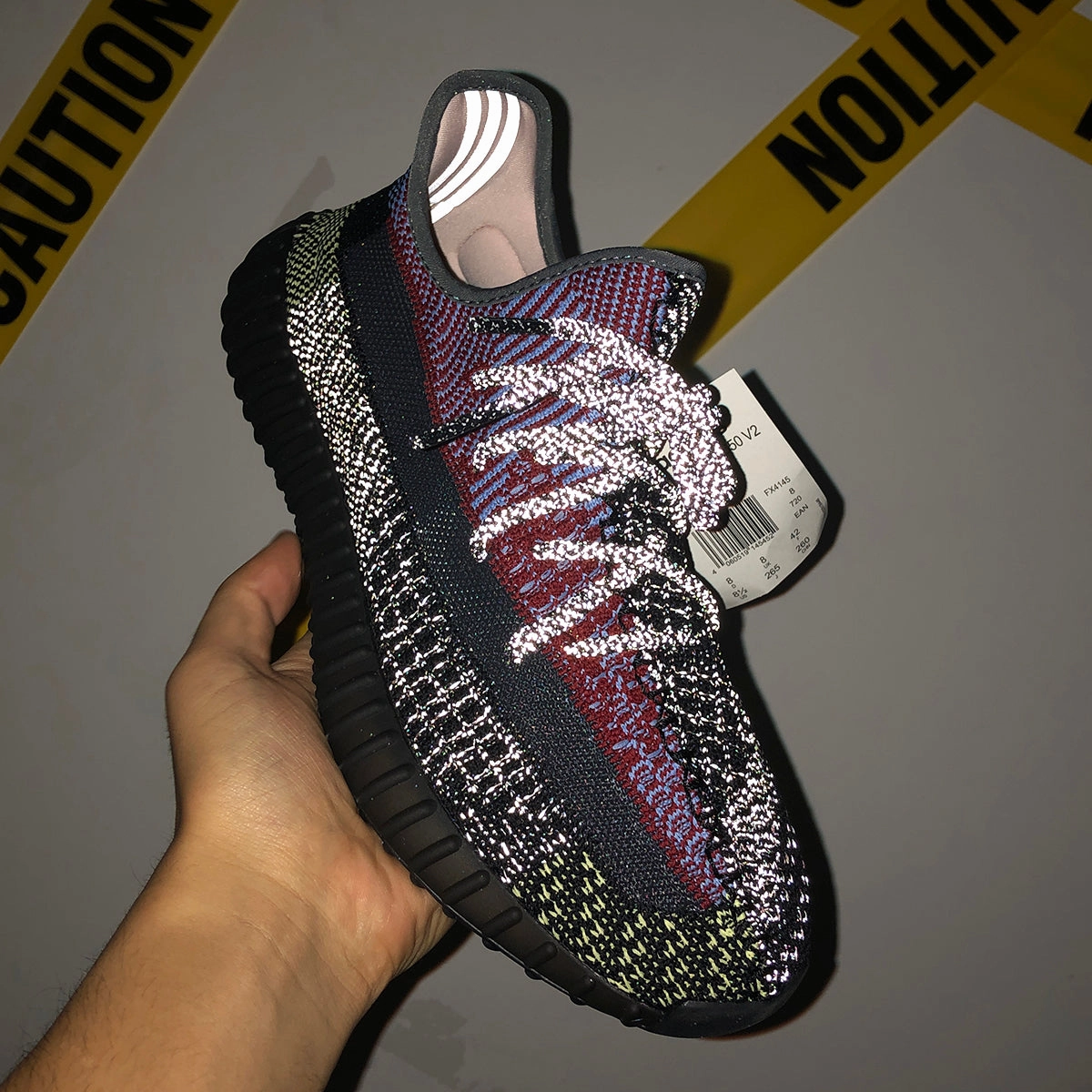 Adidas 4d Shoes Yeezy Boost 350 V2 Yecheil Reflective Shoes